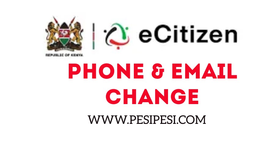 How To Change Ecitizen Phone Number, Email or password